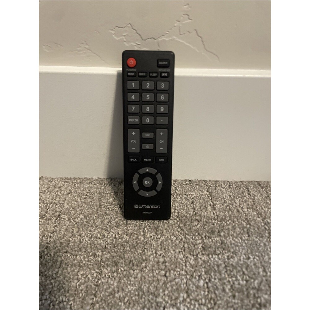 Emerson nh408up Wireless tv/DVD Remote Control for Emerson TVs, Black